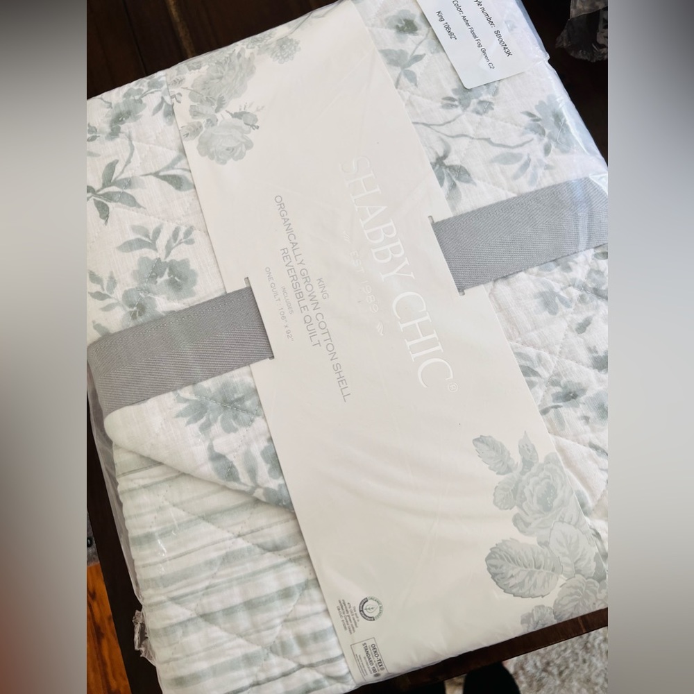 🎉LAST CHANCE🎉 SHABBY CHIC
Asher Floral Slub Cotton Quilt Set - Picture 4 of 8